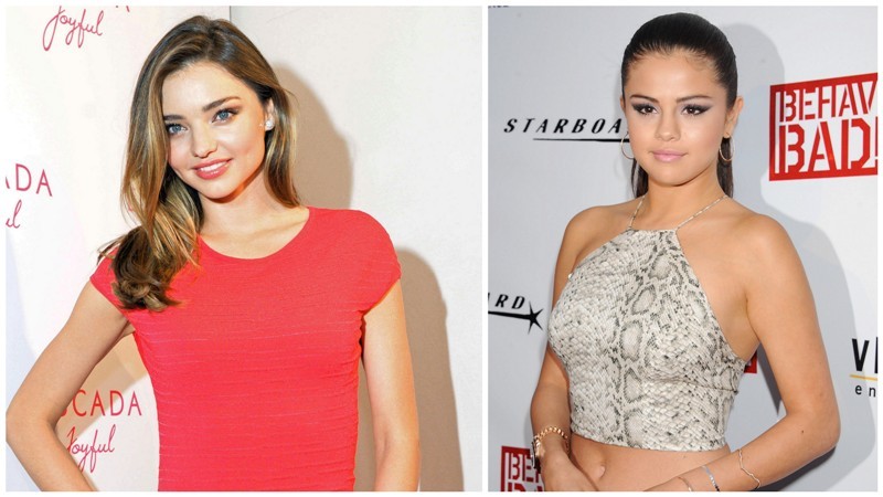 V hre sú dve krásky: Miranda Kerr a Selena Gomez